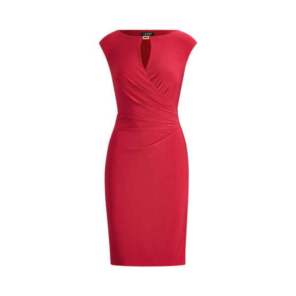 Keyhole Stretch Jersey Dress Lauren 1