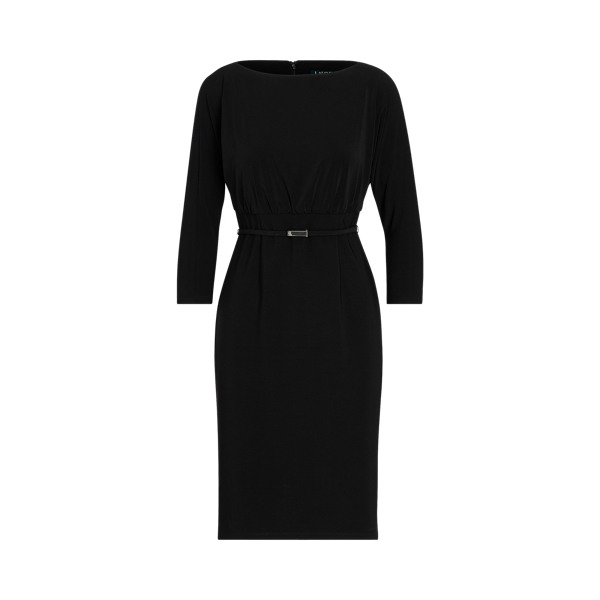 Belted Dolman Jersey Dress Lauren in 1