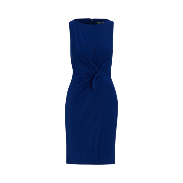 Ruched Jersey Sleeveless Dress Lauren 1