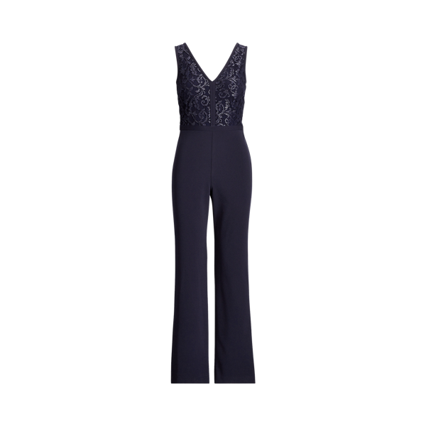 Lace Bodice Jumpsuit for Women Ralph Lauren IL