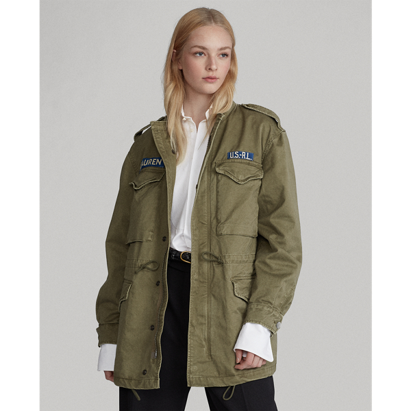 Twill Military Jacket for Women Ralph Lauren CL