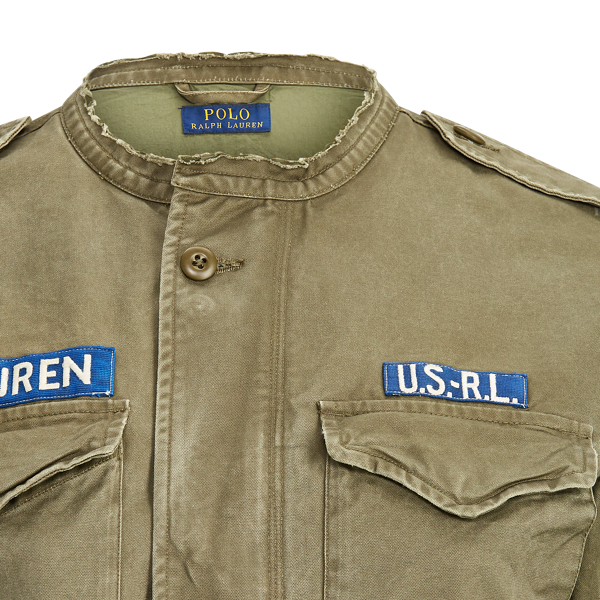 Ralph lauren military style jacket hotsell