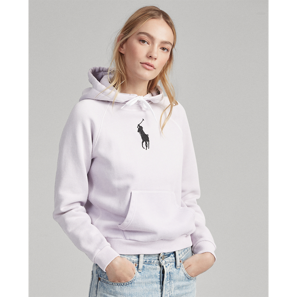 Shrunken Fit Big Pony Hoodie for Women Ralph Lauren UK