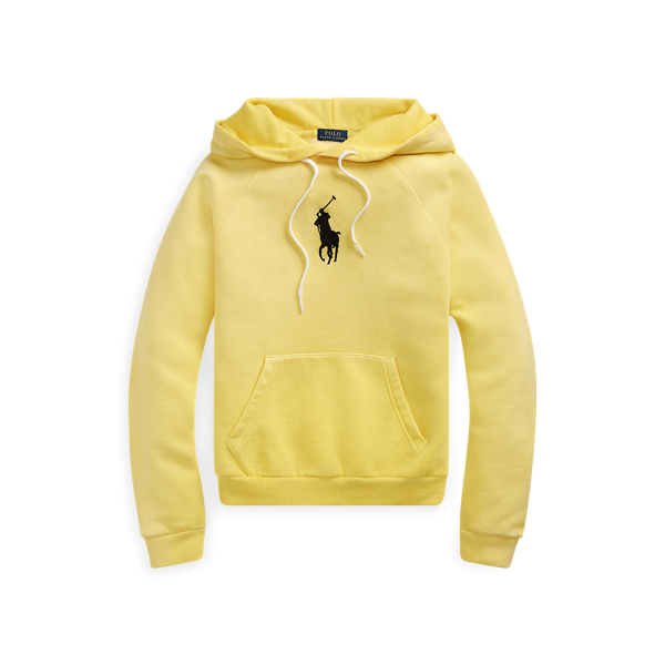 Shrunken fit big pony hoodie sale