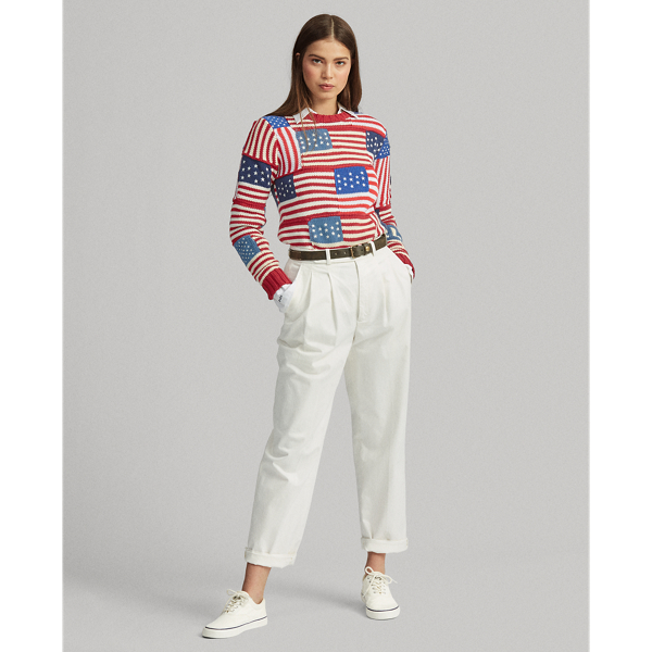 Multi Flag Cotton Jumper Polo Ralph Lauren 4