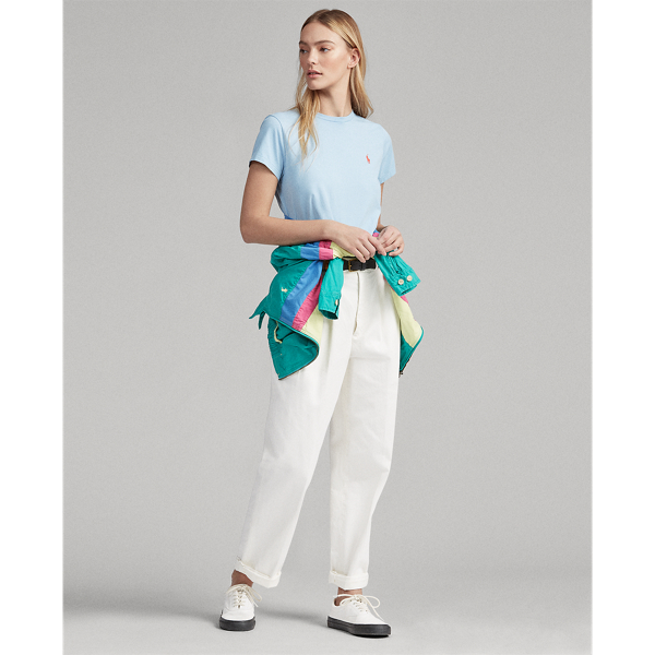 Warm White Straight Chino Trousers Polo Ralph Lauren 4