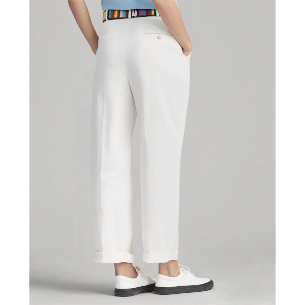 Warm White Straight Chino Trousers Polo Ralph Lauren 6