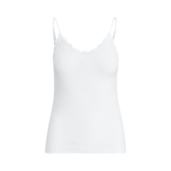 Lace-Trim Pointelle Camisole Polo Ralph Lauren 1