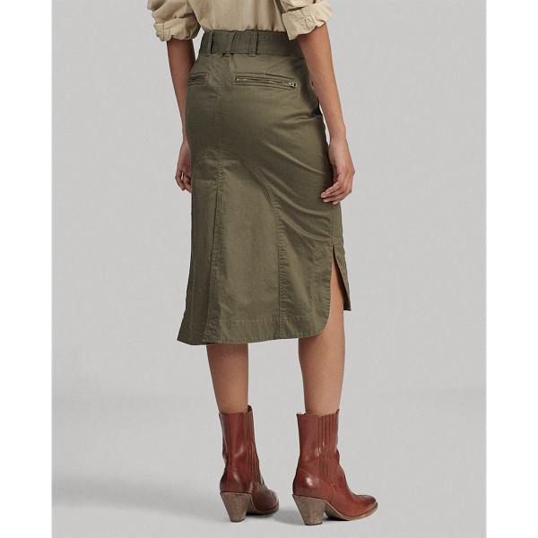 Cargo Twill Skirt Polo Ralph Lauren in Thermal Green 6