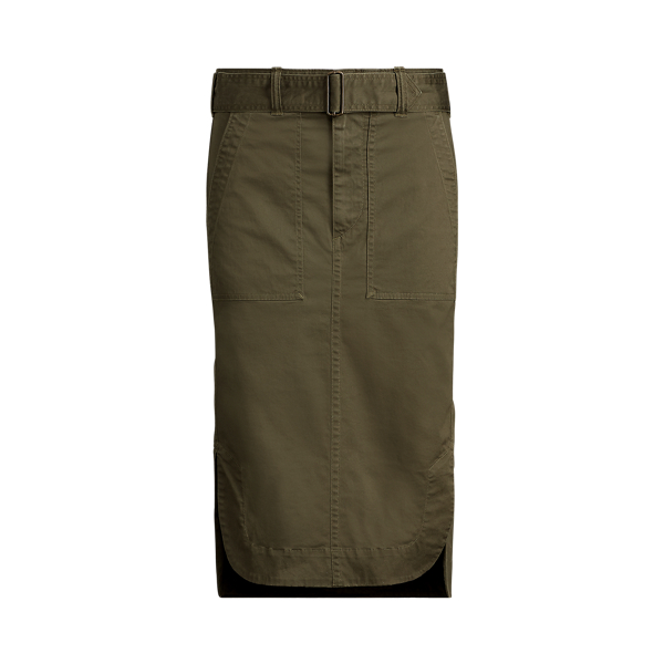 Cargo Twill Skirt Polo Ralph Lauren in Thermal Green 2
