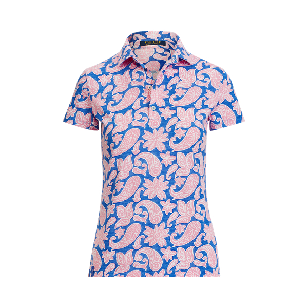 Polo de golf imprim&eacute; ajust&eacute; Ralph Lauren Golf en 1