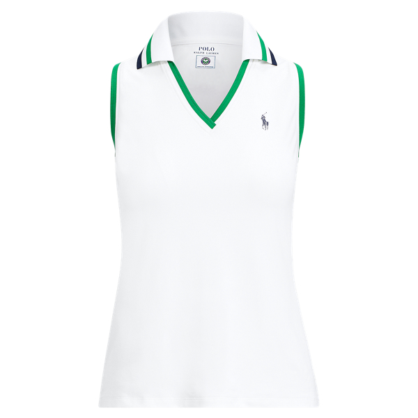 Wimbledon Sleeveless Polo for Women Ralph Lauren® AM