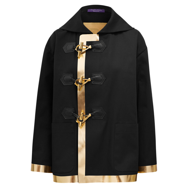 Black Morris Cotton Coat Ralph Lauren Collection 2