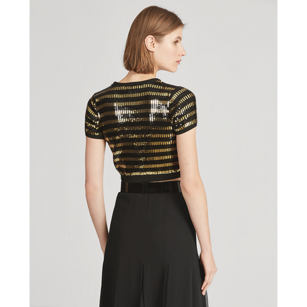 Wess Pleated Skirt Ralph Lauren Collection em Black 4