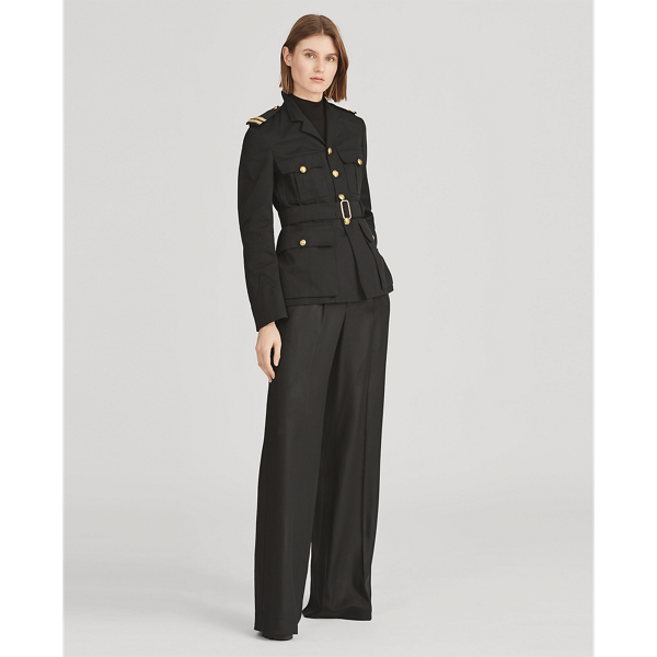 Black Bryn Cotton Twill Jacket Ralph Lauren Collection 3