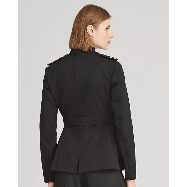 Black Bryn Cotton Twill Jacket Ralph Lauren Collection 6