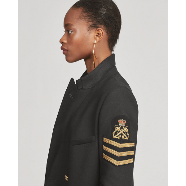 Black Domenic Wool-Blend Jacket Ralph Lauren Collection 4