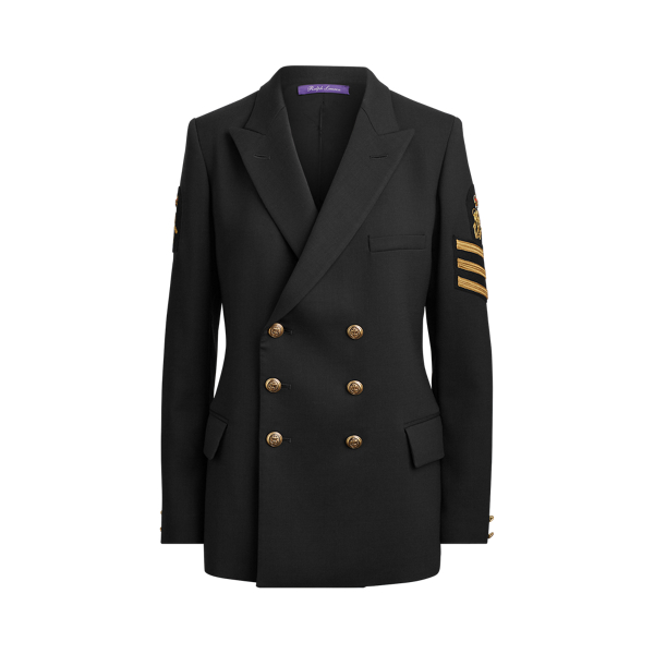 Black Domenic Wool-Blend Jacket Ralph Lauren Collection 2