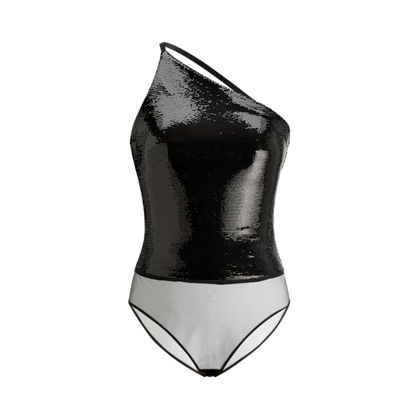 Austine Sequined Bodysuit Ralph Lauren Collection 1