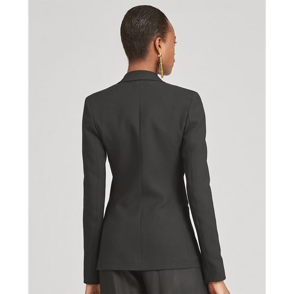 Black Jannie Shawl-Collar Jacket Ralph Lauren Collection 5