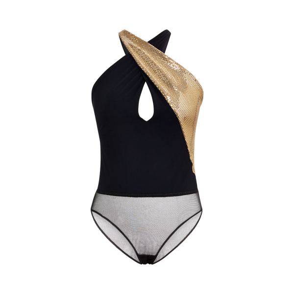 Kearney Sequined Bodysuit Ralph Lauren Collection 1