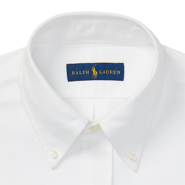 Custom-Fit Oxfordhemd Polo Ralph Lauren in Wei&szlig; 5