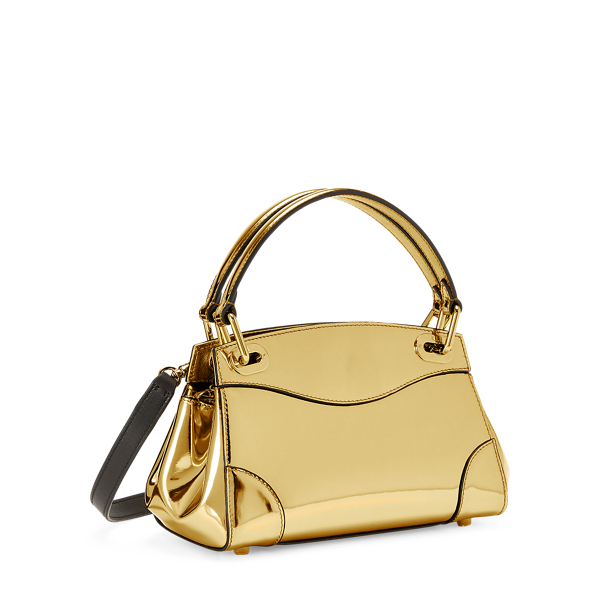 Gold Mini Eyelet Bag in Specchio Ralph Lauren Collection 2