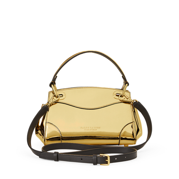 Gold Mini Eyelet Bag in Specchio Ralph Lauren Collection 3
