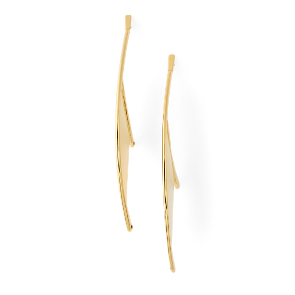 Modernist Flower Earrings Ralph Lauren Collection em 1