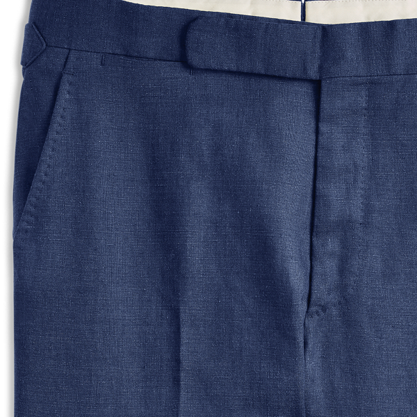 Navy RLX Gregory Linen Trouser Purple Label 5