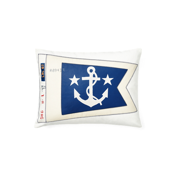 Lauren Home Casey Pennant Throw Pillow 1