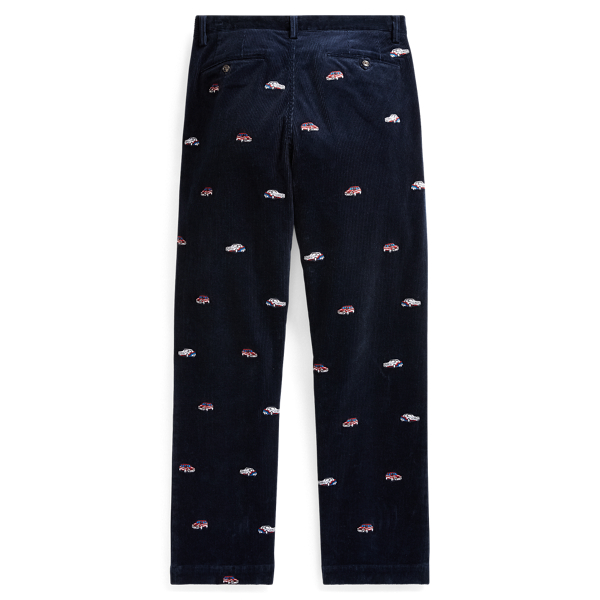 Aviator Navy Embroidered Corduroy Chino Polo Ralph Lauren 2