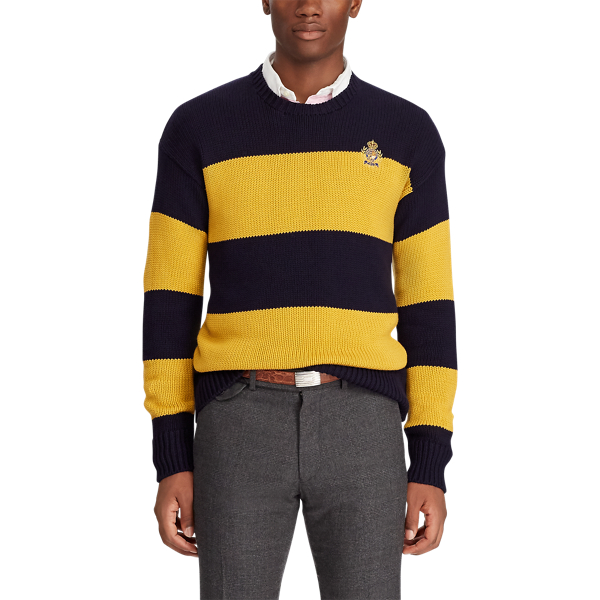 Striped Cotton Jumper for Men Ralph Lauren UK