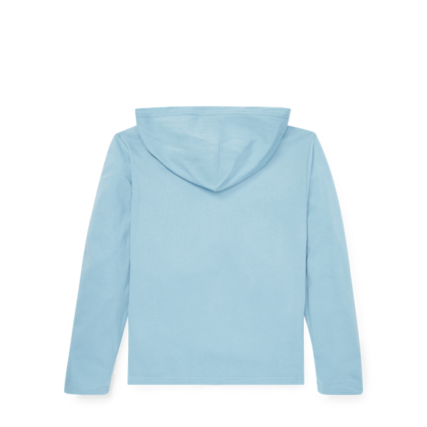 Cassidy Blue Cotton Jersey Hooded Tee Boys 8-20 2