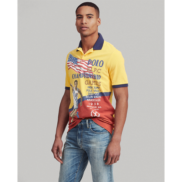 ★★POLO RALPH LAUREN★★ Custom Slim Fit Mesh Polo Shirt Or Custom Slim Fit Mesh Polo