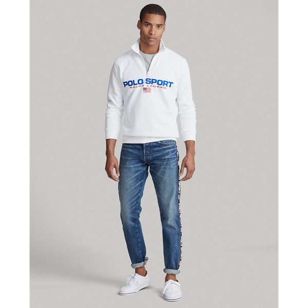 White Polo Sport Fleece Sweatshirt Polo Ralph Lauren 3