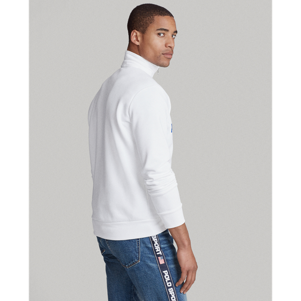 White Polo Sport Fleece Sweatshirt Polo Ralph Lauren 4
