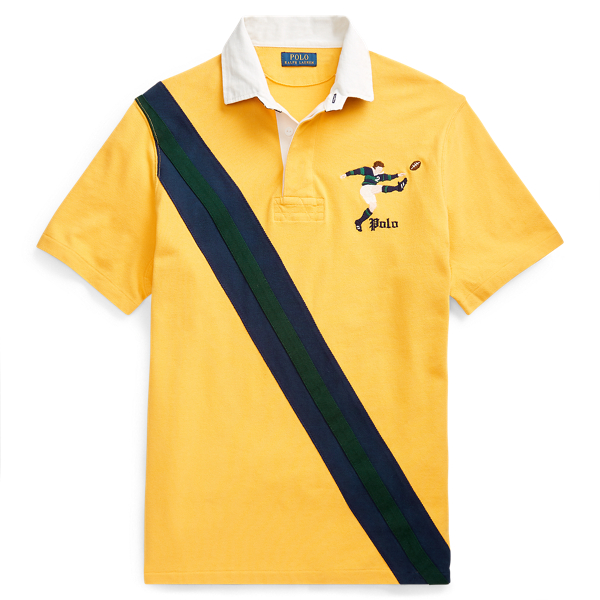 Classic Fit Mesh Rugby Shirt Polo Ralph Lauren 1