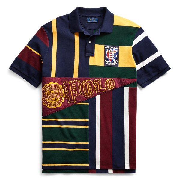 Polo classique ray&eacute; en coton piqu&eacute; Polo Ralph Lauren en 1