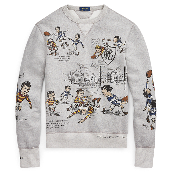 Sweat rugbyman Polo Ralph Lauren en 1
