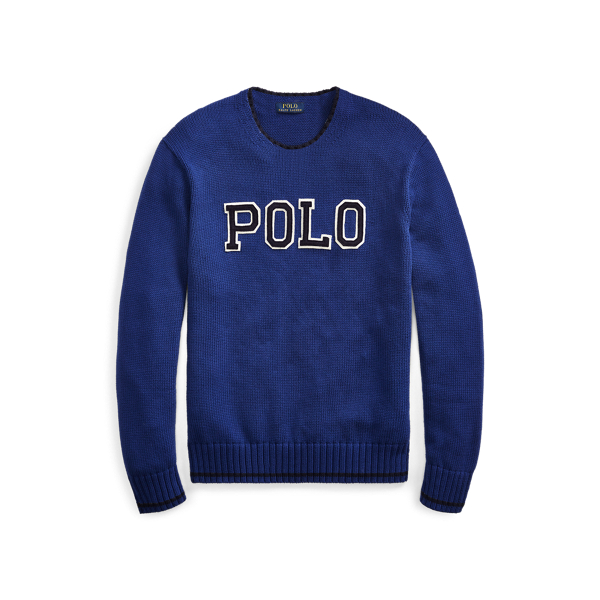 Polo Cotton Crewneck Jumper