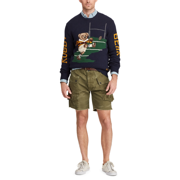 Navy Kicker Bear Jumper Polo Ralph Lauren 4