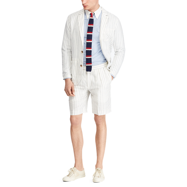 Chariot Multi Nevis-navy Classic Fit Pleated Short Polo Ralph Lauren 3