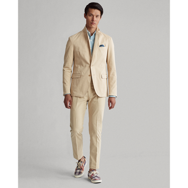 Khaki Polo Soft Stretch Chino Suit Jacket Polo Ralph Lauren 4