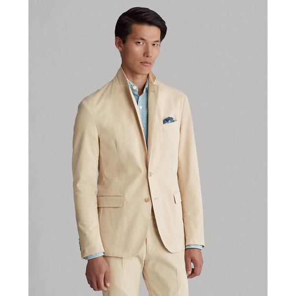Khaki Polo Soft Stretch Chino Suit Jacket Polo Ralph Lauren 1