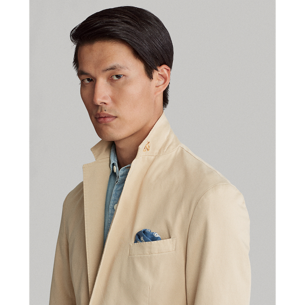 Khaki Polo Soft Stretch Chino Suit Jacket Polo Ralph Lauren 6