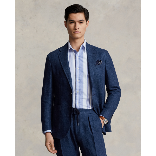 Polo Soft Tailored Linen Suit Jacket