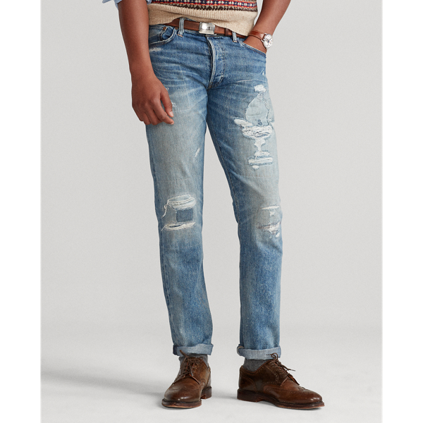 Treadwell Repaired Varick Slim Straight Jean Polo Ralph Lauren 4
