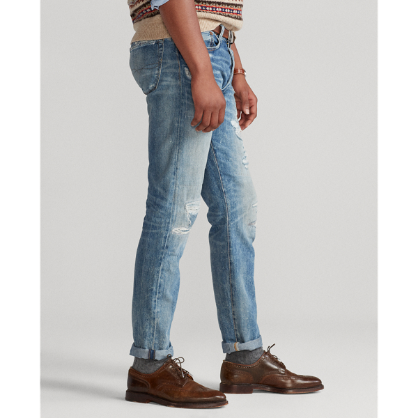 Treadwell Repaired Varick Slim Straight Jean Polo Ralph Lauren 5