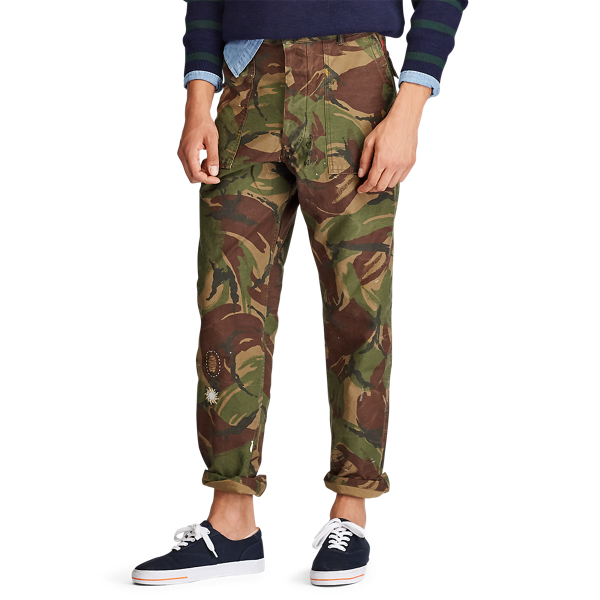 British Elmwood Camo Relaxed Fit Camo Trouser Polo Ralph Lauren 6